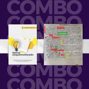 Combo: Temas Esquematizados + 04 correções