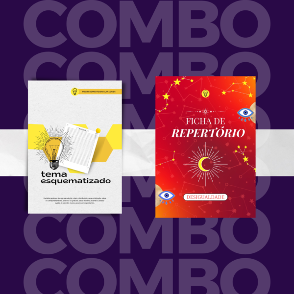 Combo: Temas Esquematizados + Fichas de Repertório