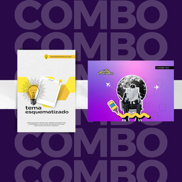 Combo: Temas Esquematizados + Guia Atualidades