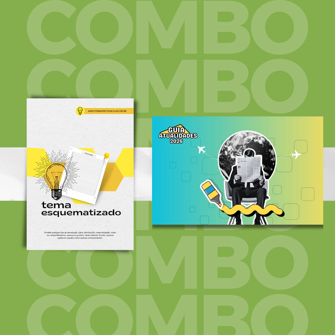 Combo: Temas Esquematizados + Guia Atualidades